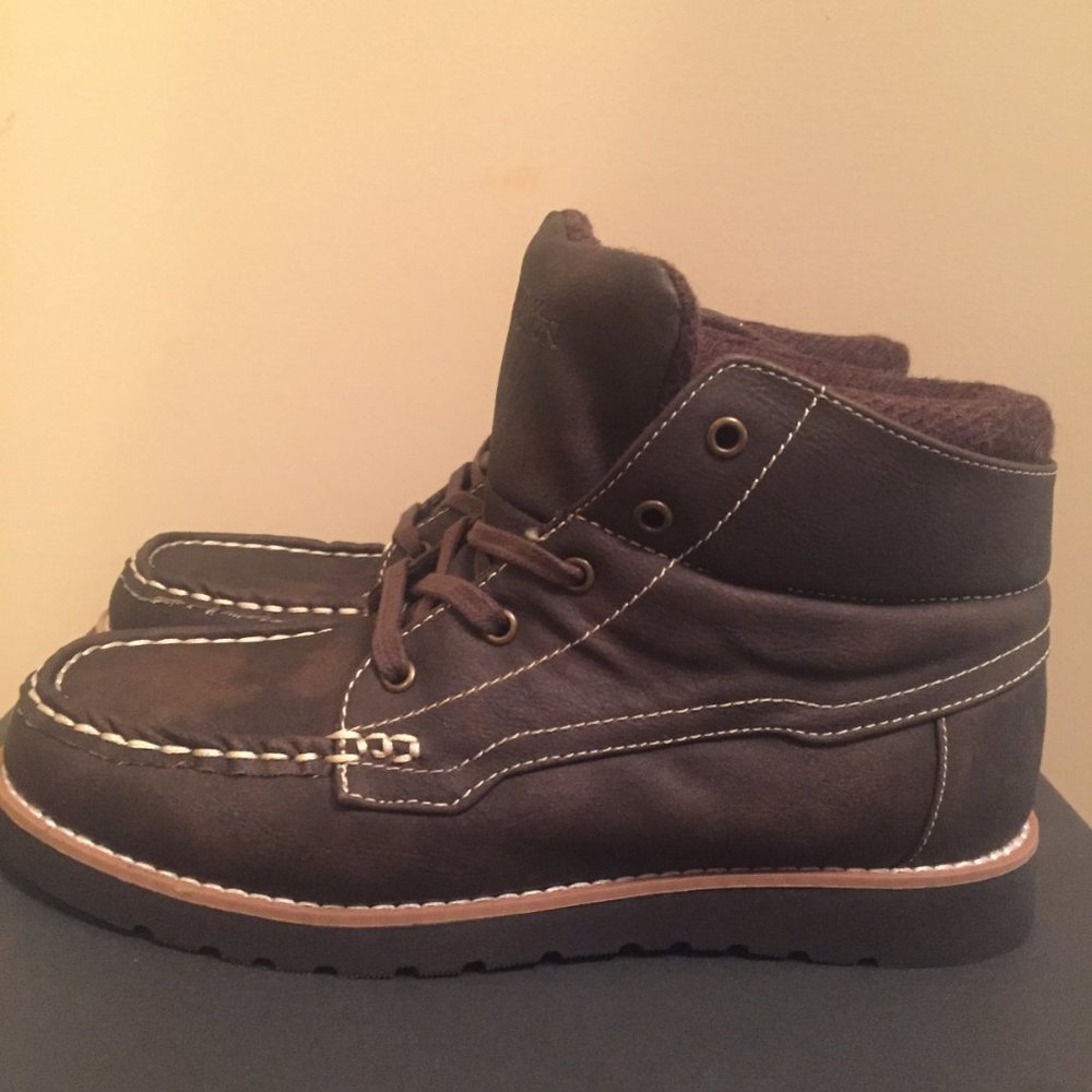 Kenneth Cole Reaction Dark Brown Boots Boys 3